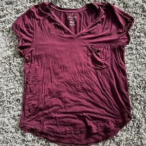 Maroon Top
